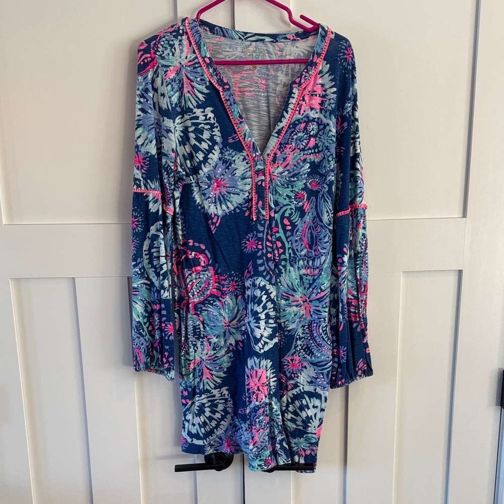 Lilly Pulitzer Tropical Print Dress